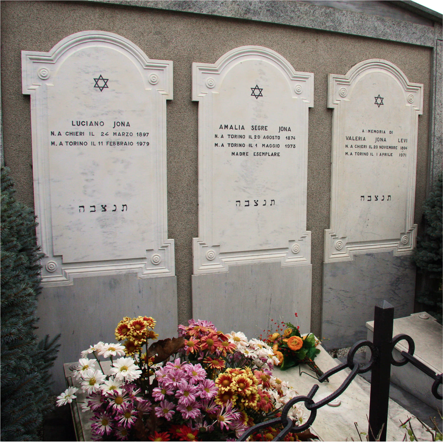 Chieri-cimitero-01 Dettaglio dell'interno del cimitero di Chieri