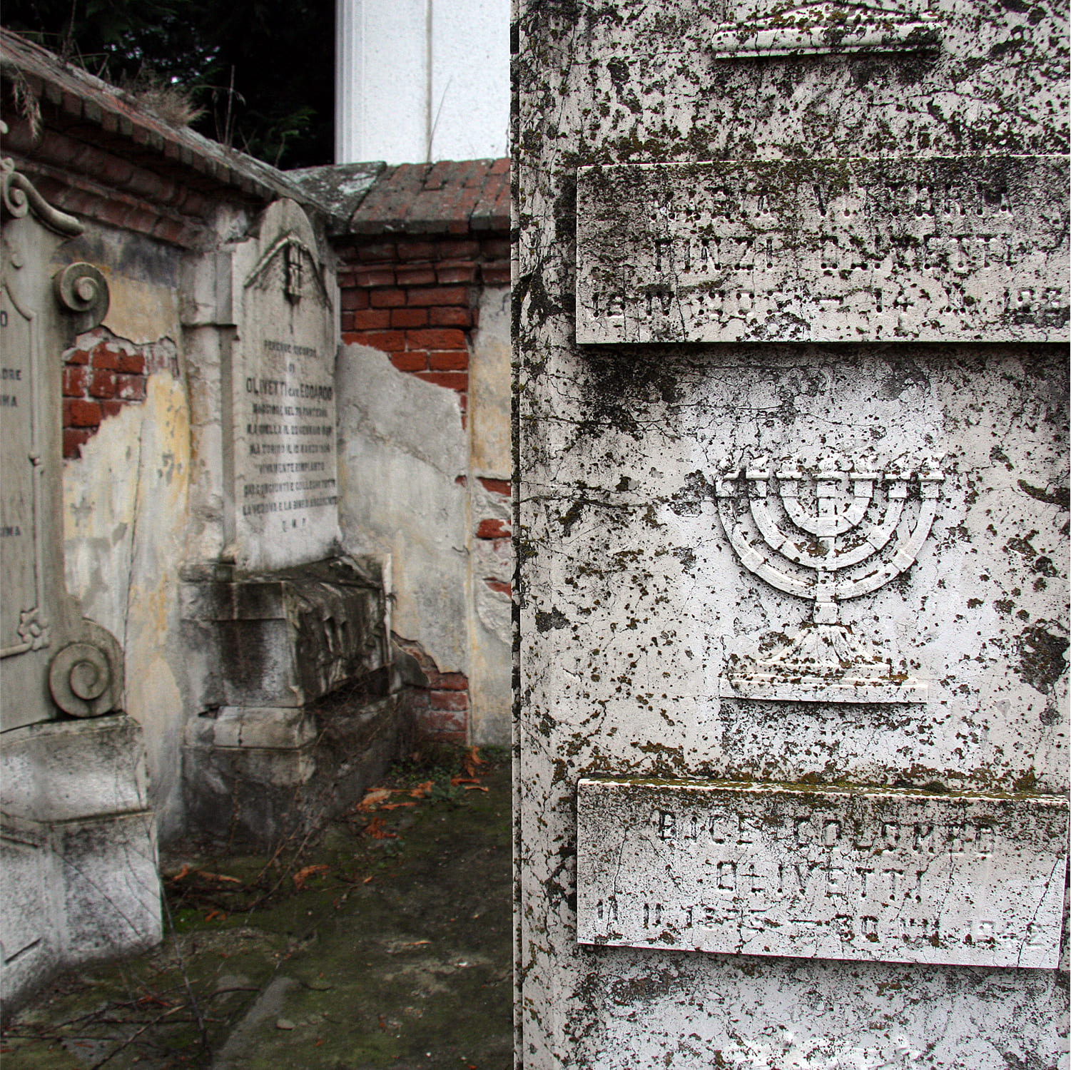 Fossano-cimitero-02 Dettaglio dell'interno del cimitero di Fossano