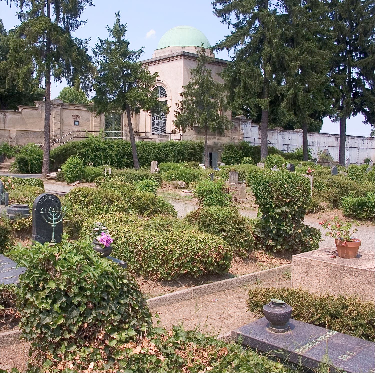 Torino-cimitero-03 Veduta del cimitero di Torino